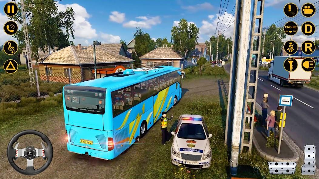 Coach Bus Simulator Games Mod Schermafbeelding 4