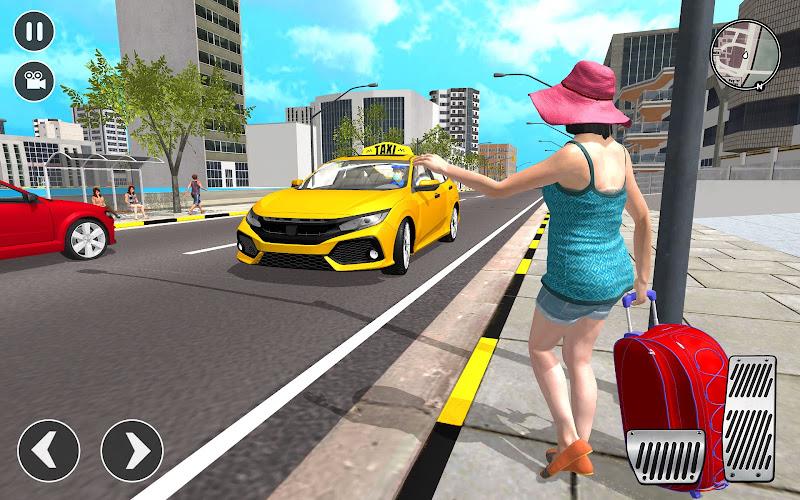 Open World Taxi Sim 2023 ဖန်သားပြင်ဓာတ်ပုံ 2