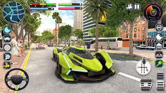 Lamborghini Game Car Simulator Ảnh chụp màn hình 3