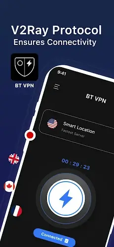 BT VPN : V2ray Fast Safe VPN Capture d'écran 1