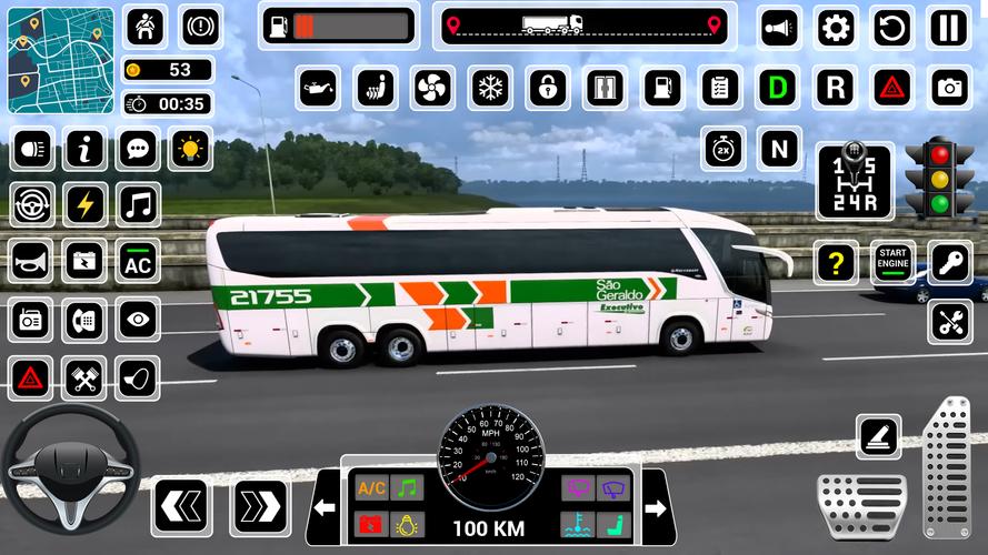 Bus Simulator: City Coach Game Schermafbeelding 3