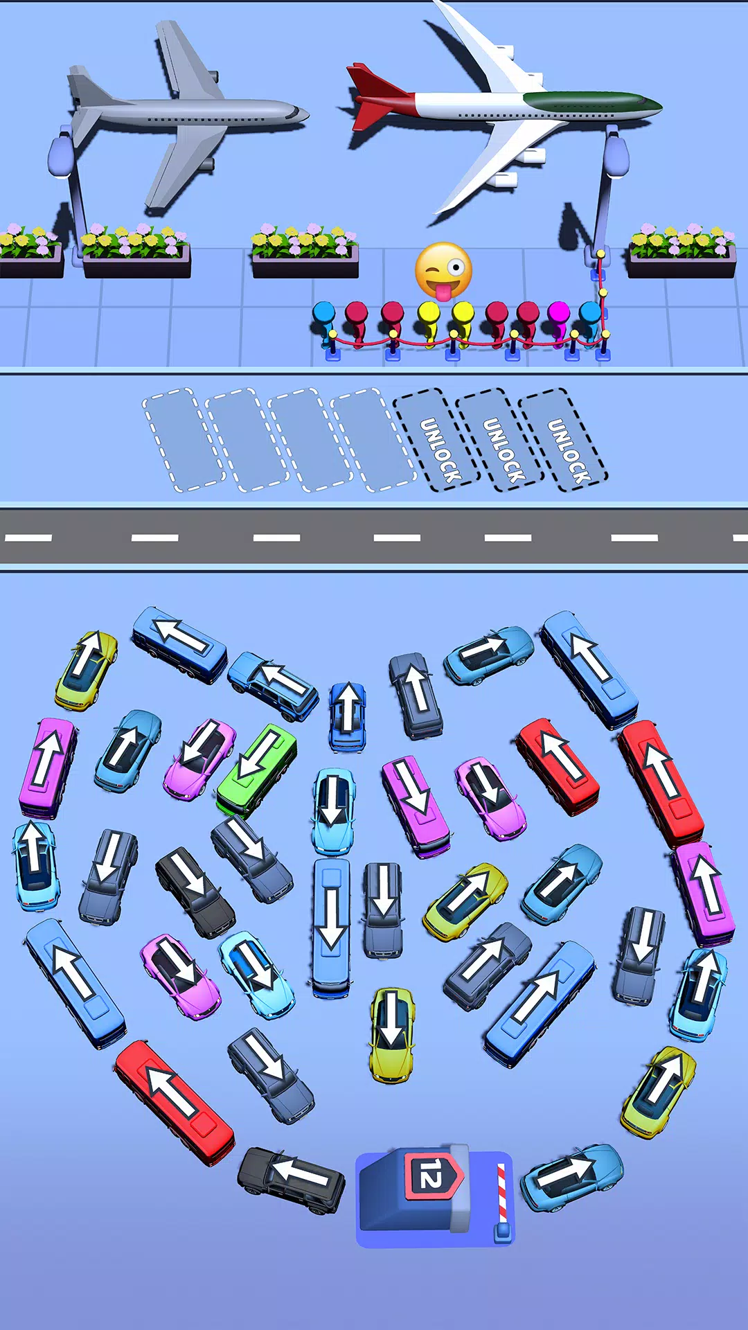 Bus Swipe: Car Parking Jam スクリーンショット 4