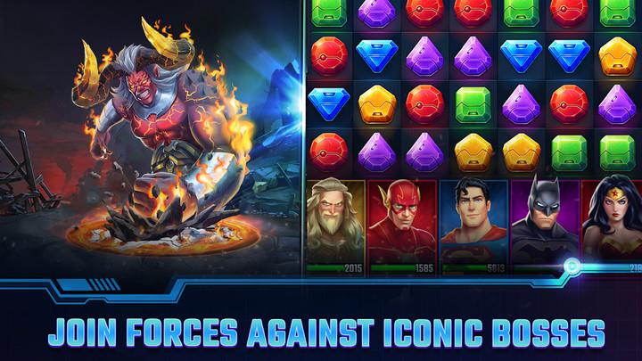 DC Heroes & Villains: Match 3 Captura de pantalla 4
