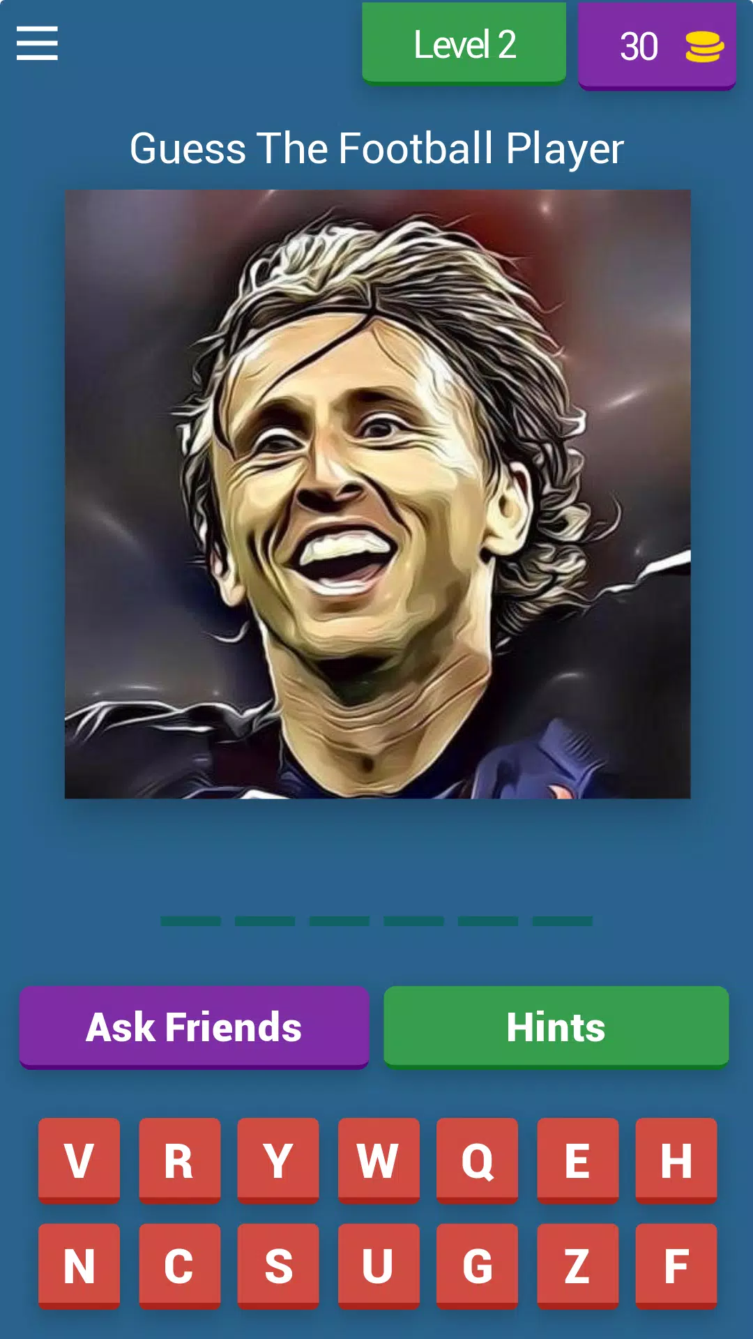 Guess The Football Player Quiz應用截圖第3張