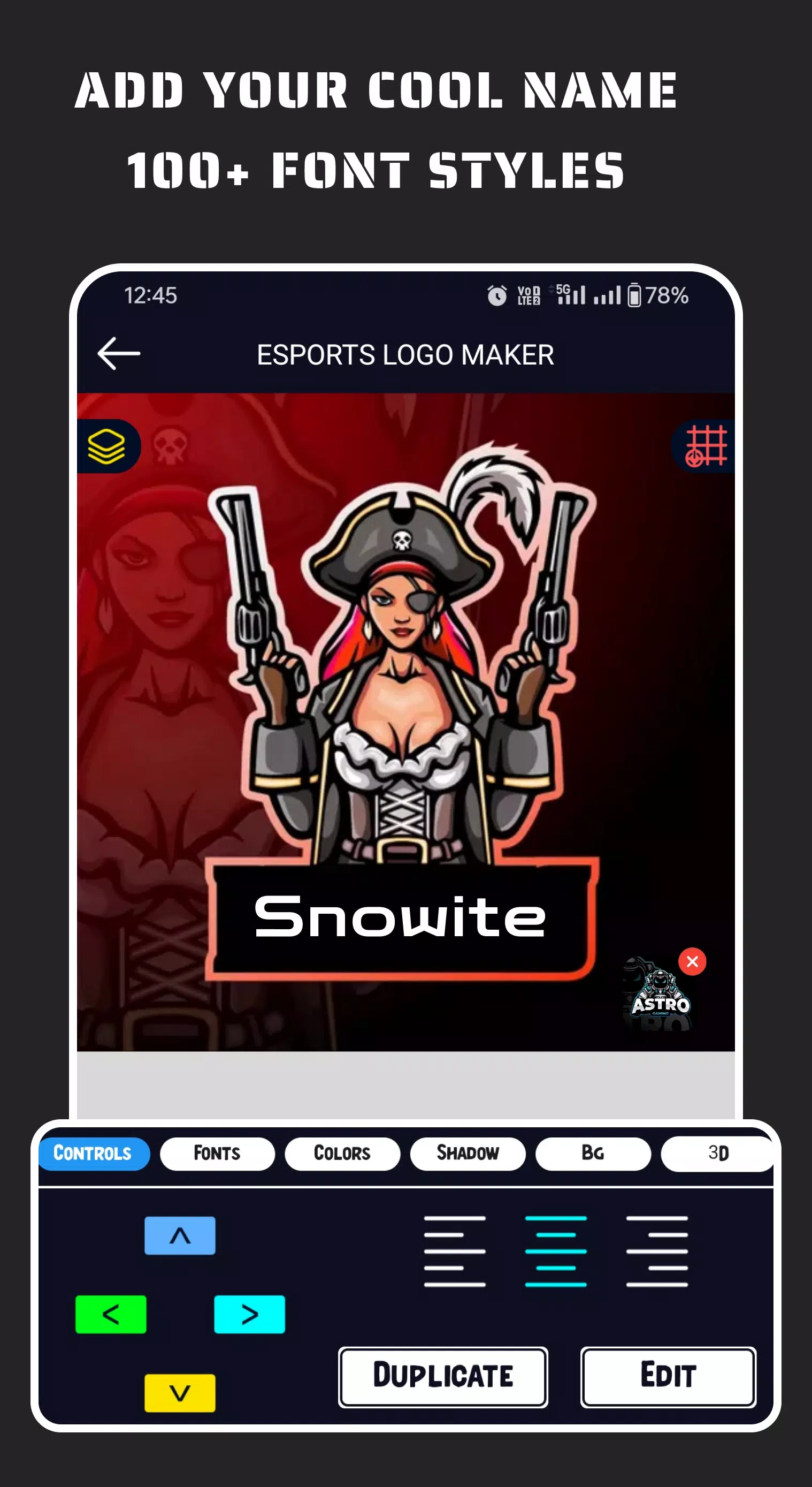Esportify: Gaming Logo Maker Скриншот 3