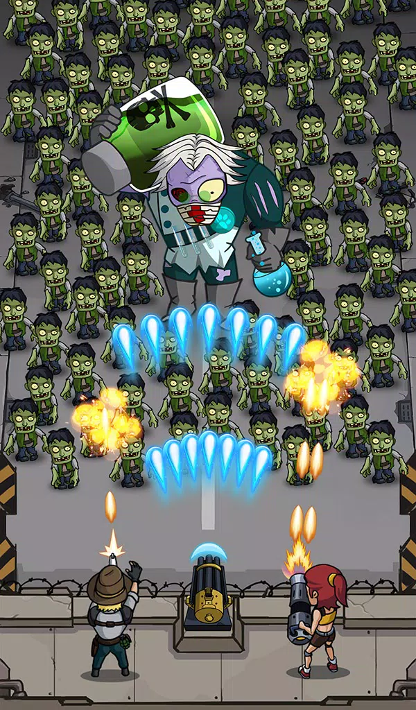 Zombie War Idle Defense Game應用截圖第3張