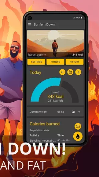 Burn Calories & Weight Loss スクリーンショット 2