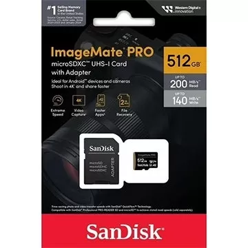 Nintendo Switch的Sandisk 512GB Micro SDXC卡現在$ 21.53