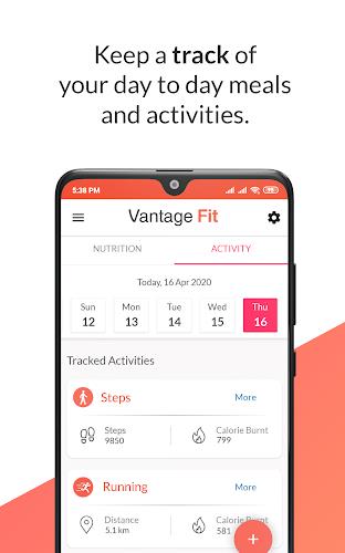 Vantage Fit Captura de pantalla 3