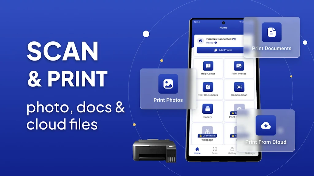 Mobile Printer: Print & Scan Schermafbeelding 2