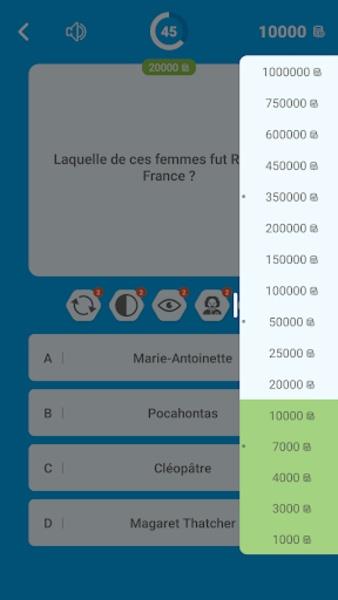 Millions Quiz - Français Capture d'écran 4