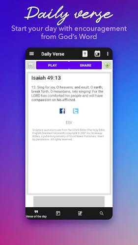 Daily Bible Study: Audio, Plan Tangkapan skrin 2