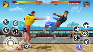 Karate Fighting Boxing Game 3D Ekran Görüntüsü 2