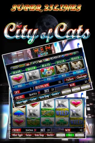 SUPER 25LINES CITY OF CATS Tangkapan skrin 1