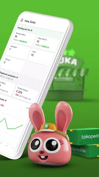 Tokopedia Seller Schermafbeelding 2