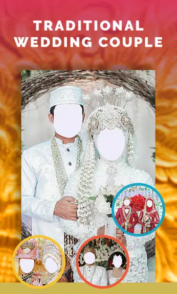 Traditional Wedding Couple Captura de tela 3