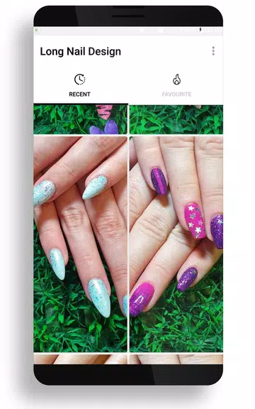 Long Nail Design ဖန်သားပြင်ဓာတ်ပုံ 1