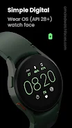 Simple Digital: Watch face Screenshot 1