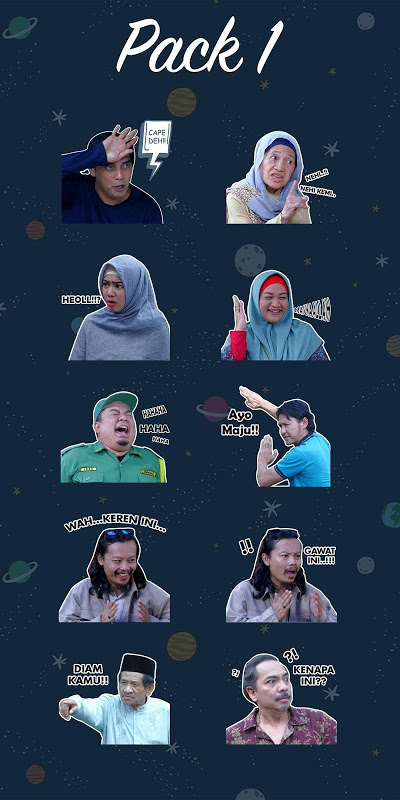 Dunia Terbalik WA Sticker Ekran Görüntüsü 2