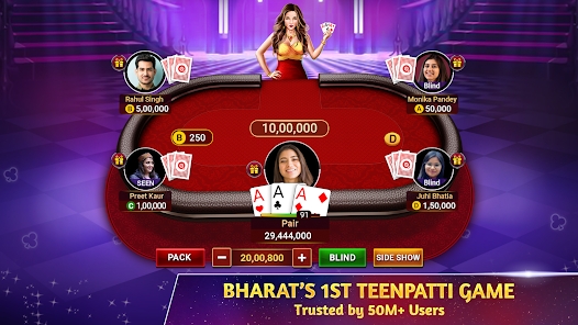 Teen Patti Octro 3 Patti Rummy Captura de tela 2