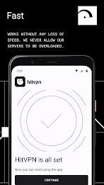 HitVPN - fast & secure VPN Screenshot 2