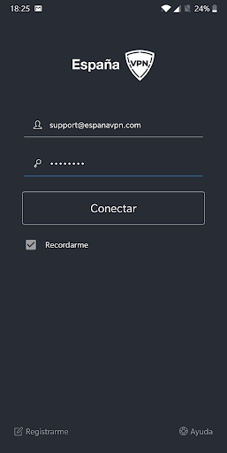 España VPN Zrzut ekranu 2