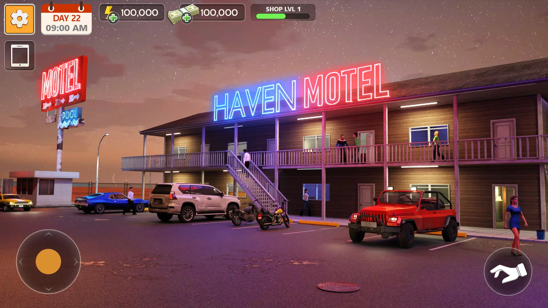 Supermarket & Motel Simulator Capture d'écran 3