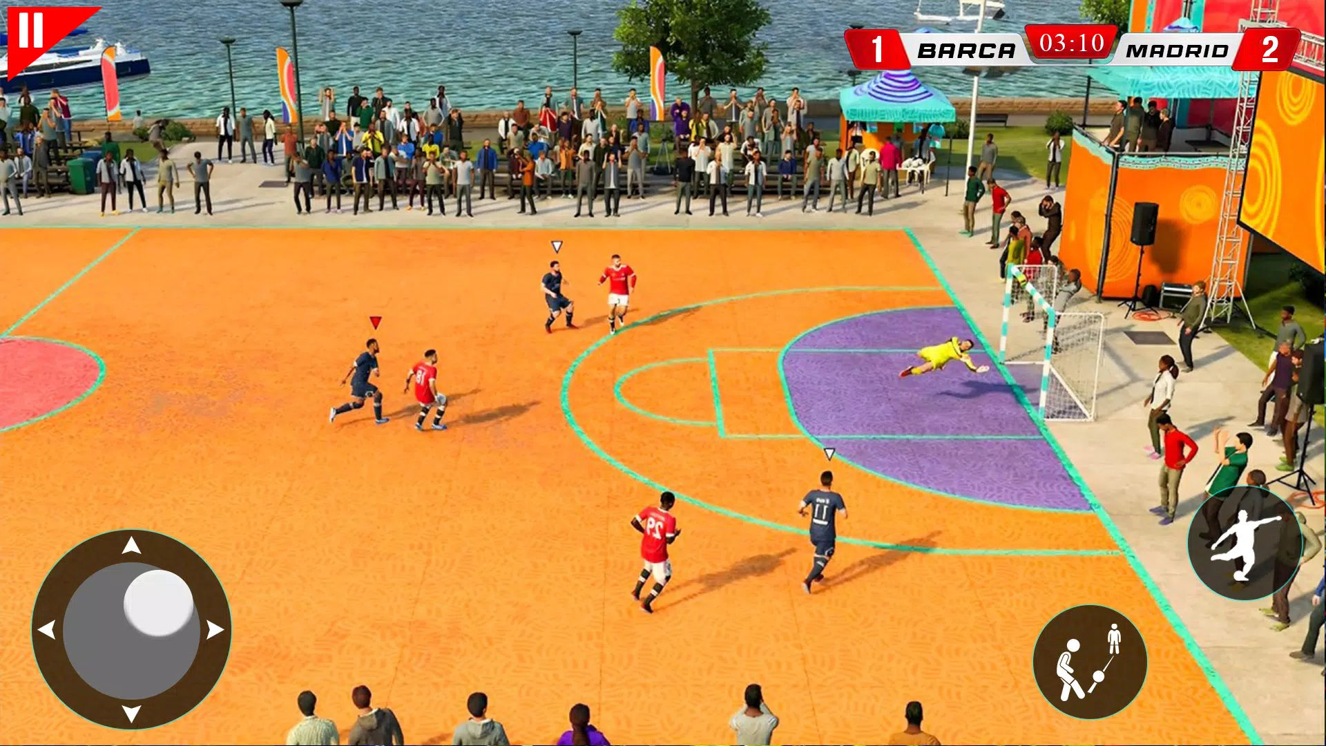 Street Soccer: Futsal Games Screenshot 2