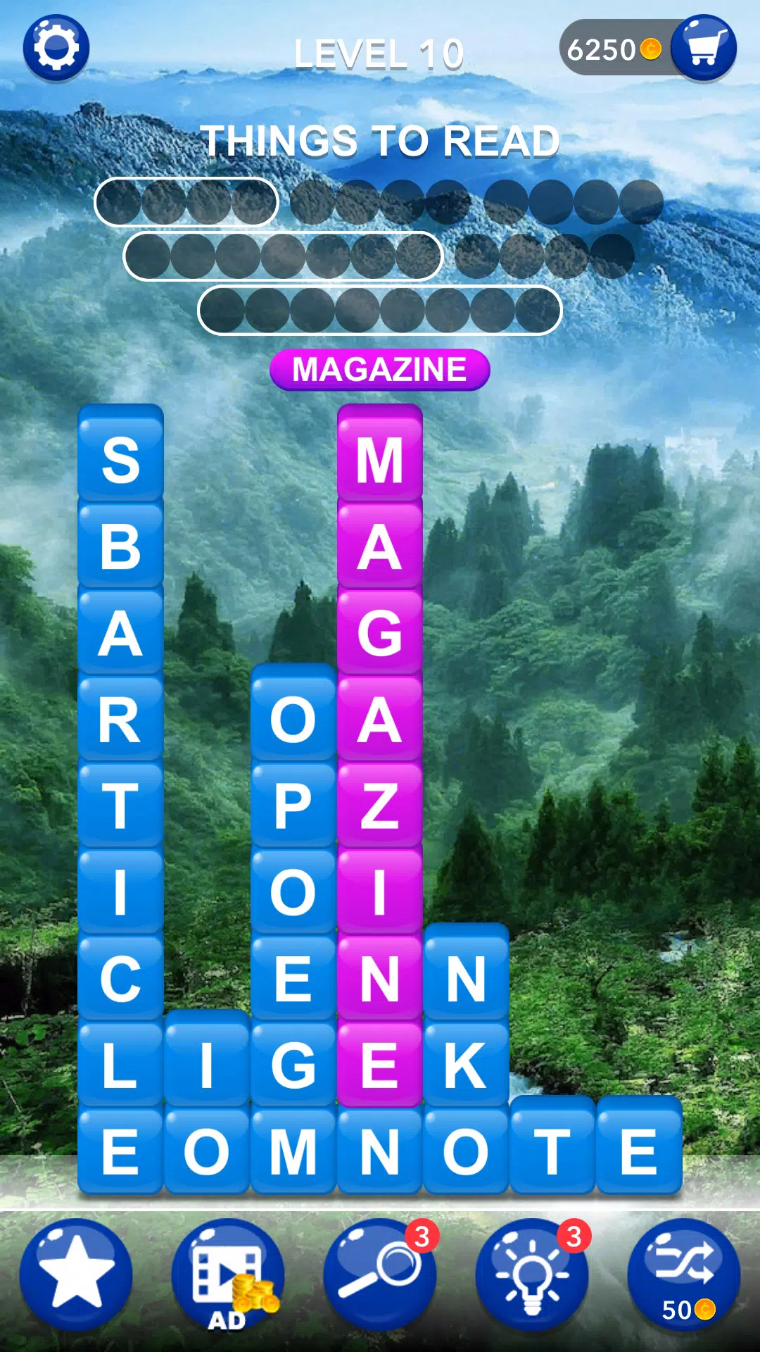 Word Tiles :Hidden Word Search Screenshot 2