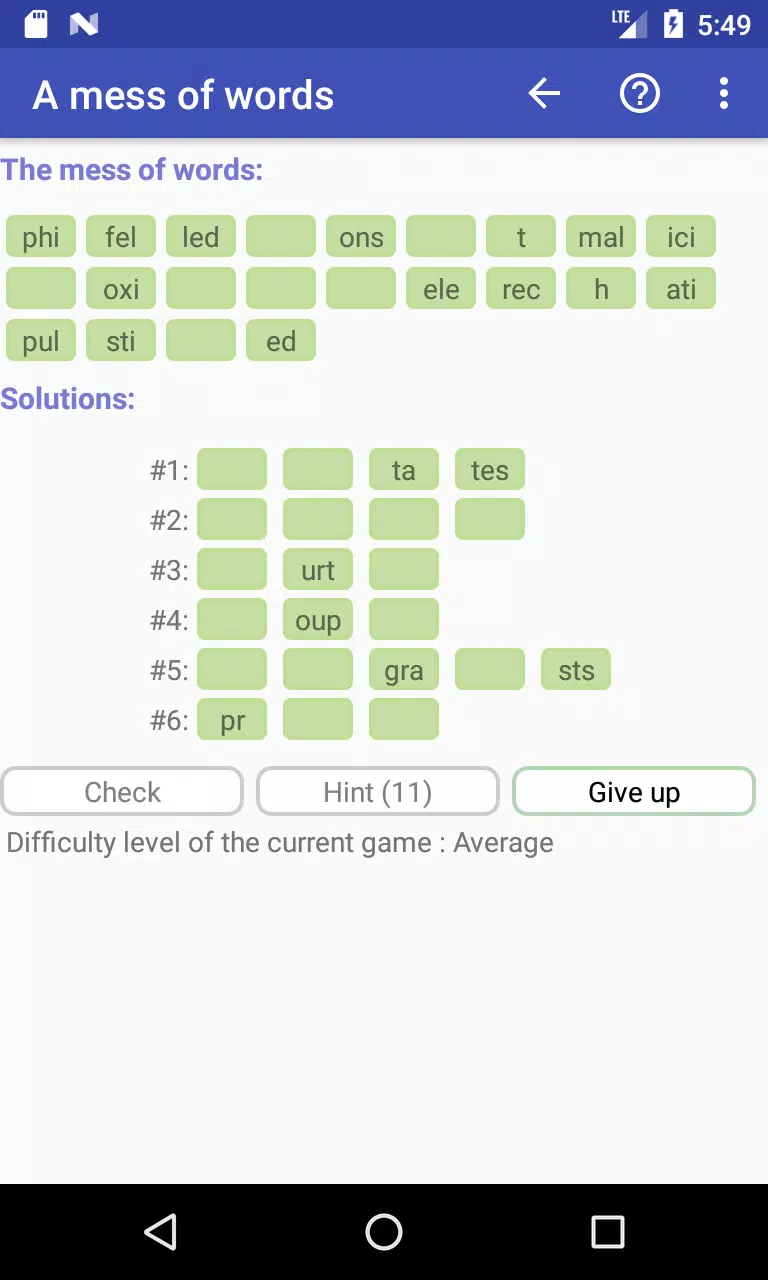 WGC Word Game Collection 스크린샷 4