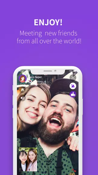 Guroja - Live Video Chat Ảnh chụp màn hình 3