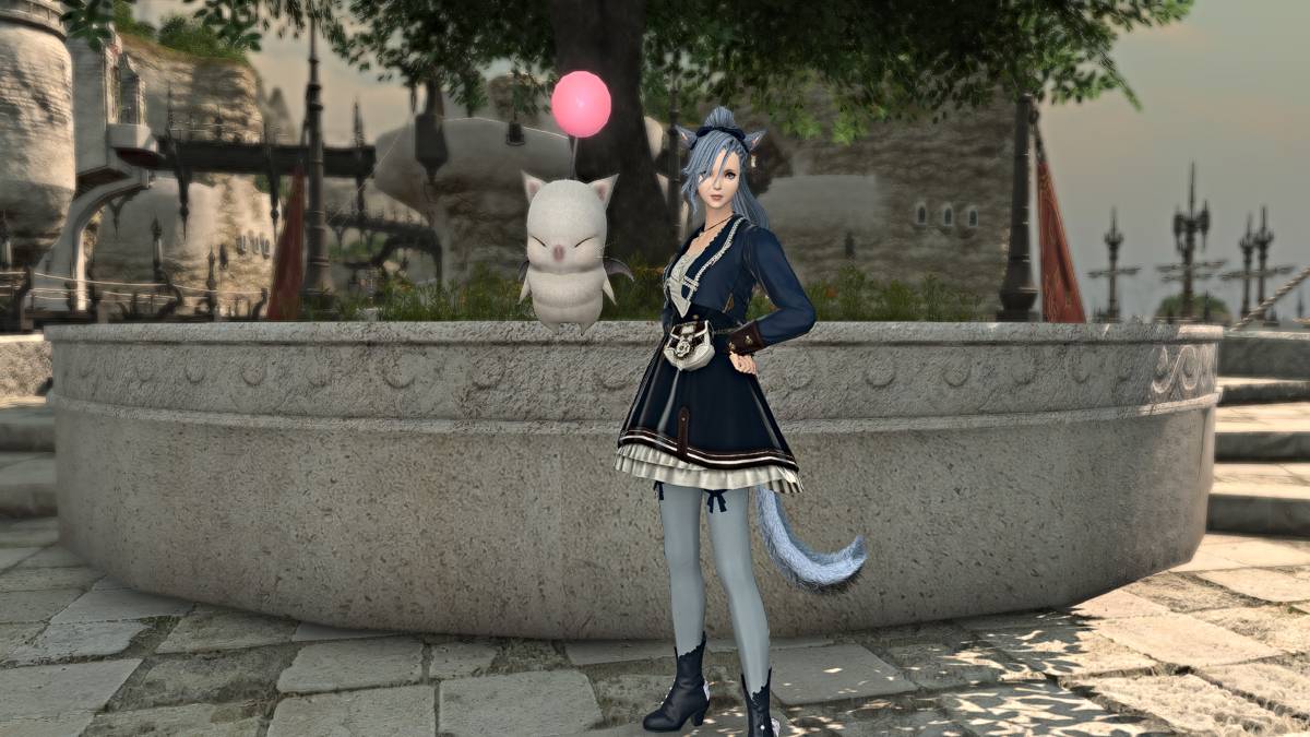 Localização do NPC Itinerant Moogle em Final Fantasy XIV