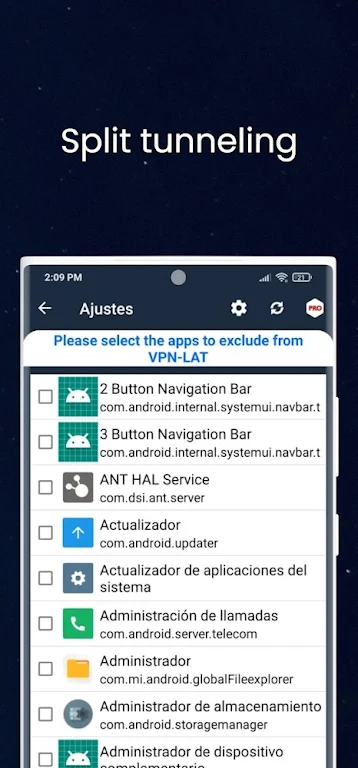 VPN lat : Unlimited Proxy 스크린샷 1