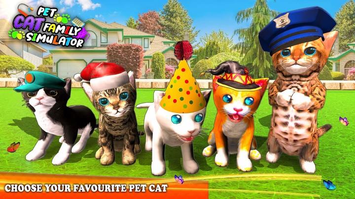 Pet Cat Simulator Cat Games Скриншот 4