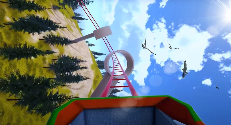 VR Roller Coaster 360 Schermafbeelding 2