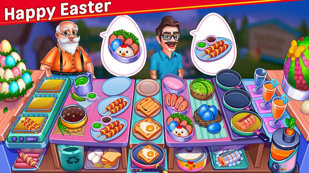 Schermata Christmas Food Shop - Cooking Restaurant Chef Game 2