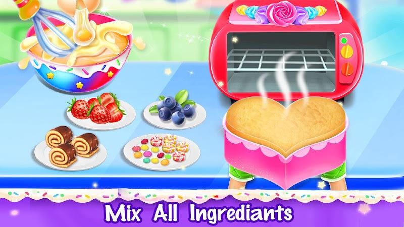 Ice cream Cake Maker Cake Game Zrzut ekranu 4