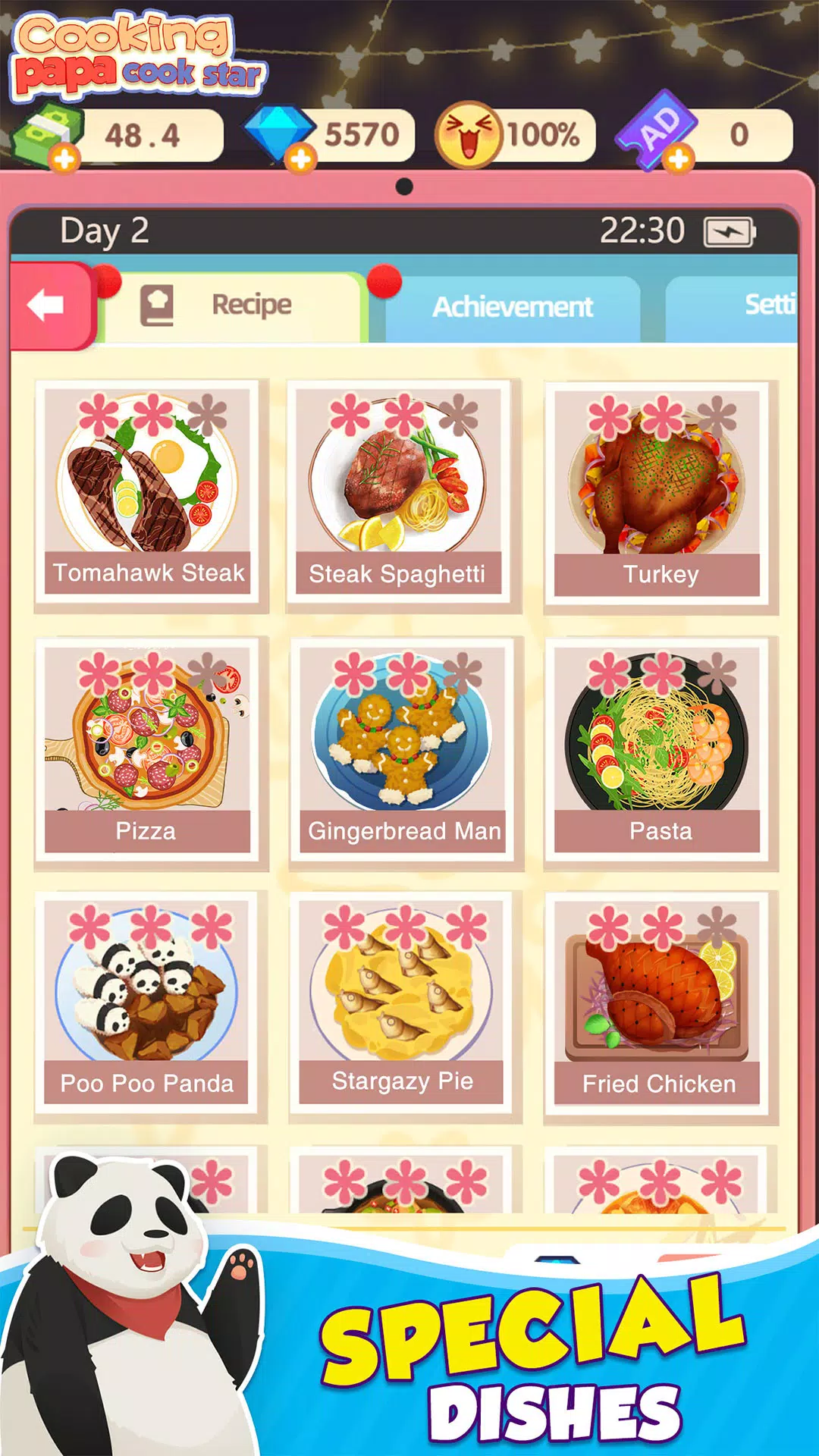 Cooking Papa:Cookstar 스크린샷 1