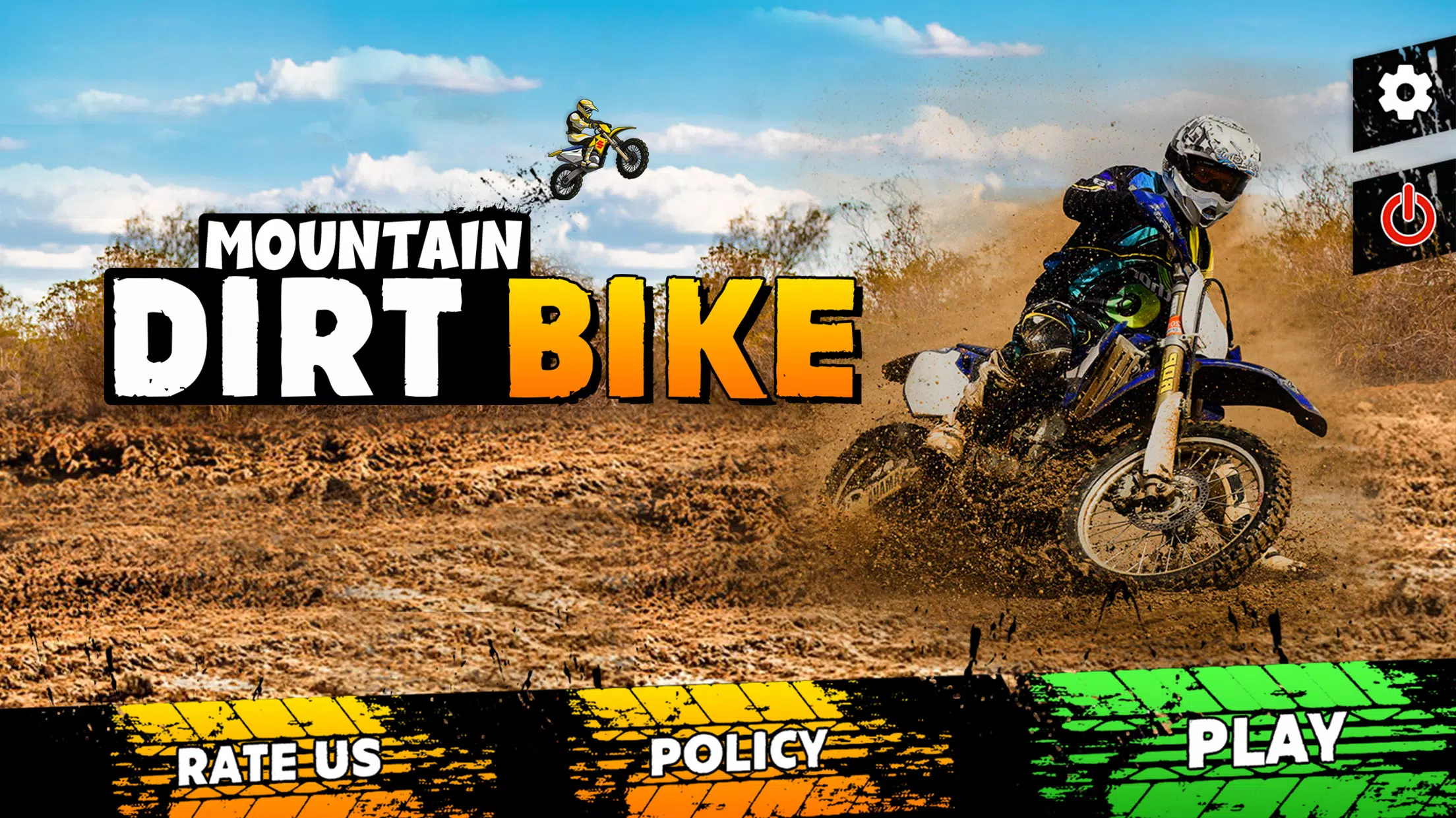 Mountain Dirt Bike Champions Capture d'écran 4
