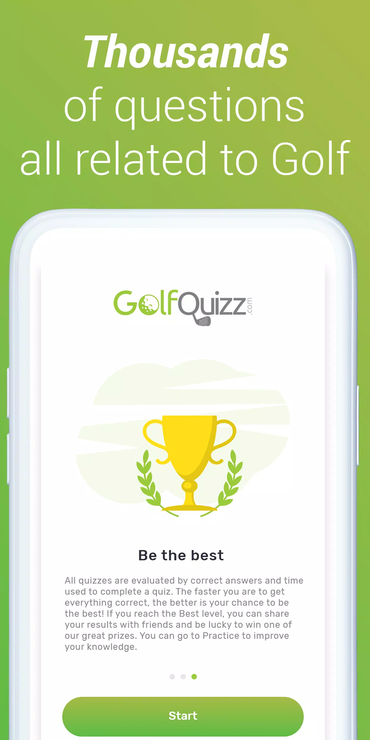 GolfQuizz Screenshot 3