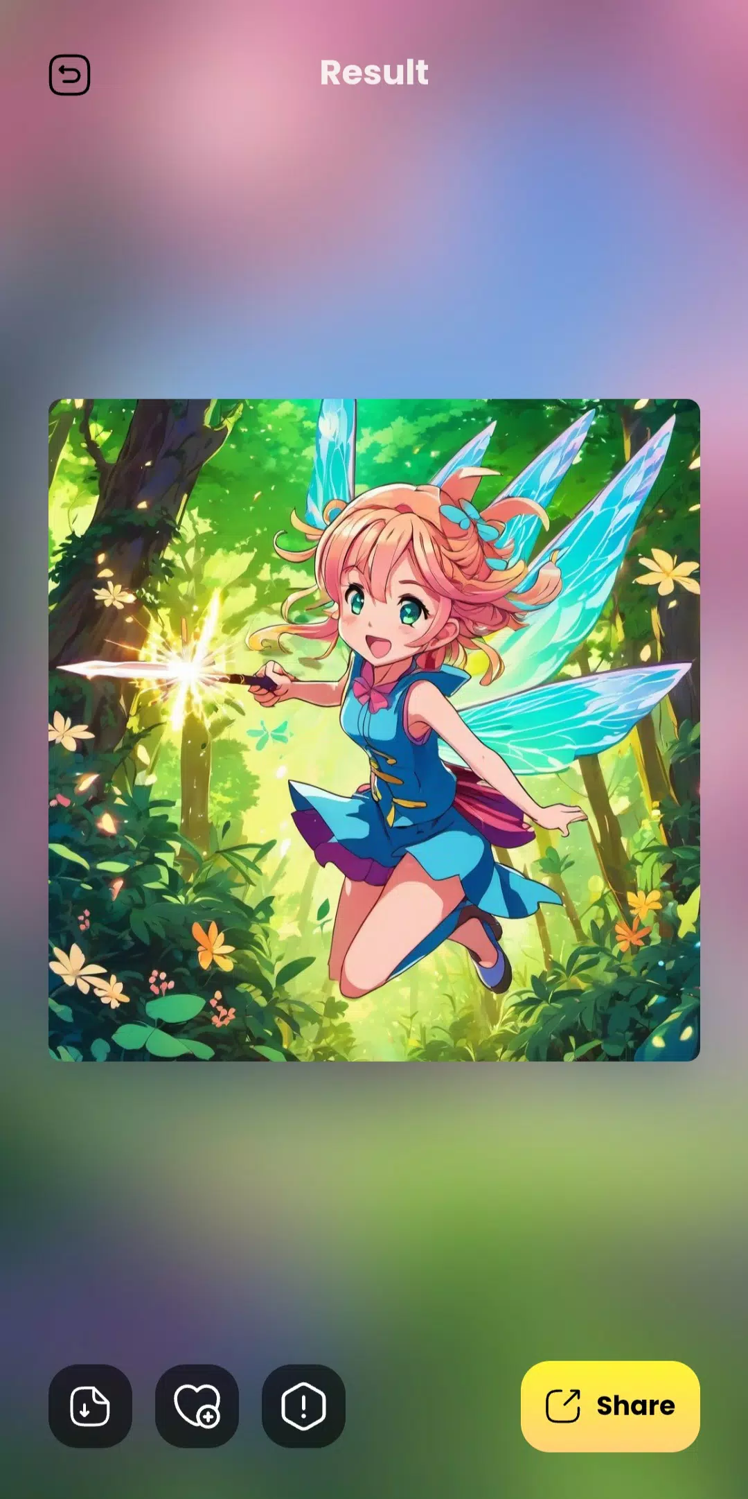 Anime Art Generator - AI Anime Captura de pantalla 2