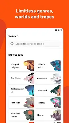 Wattpad - Read & Write Stories Schermafbeelding 2