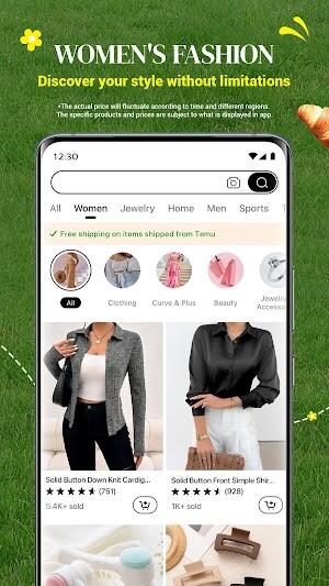 Temu App Latest Version Screenshot