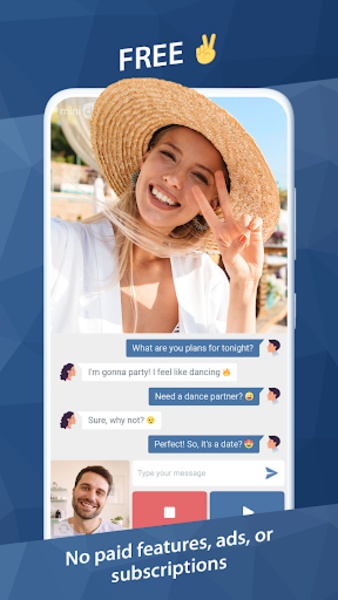 Minichat – The Fast Video Chat ภาพหน้าจอ 2