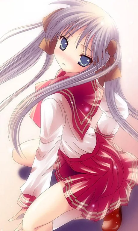 Anime Girl Wallpaper HD by PK Wallpapers ♥ Hearts Screenshot 2