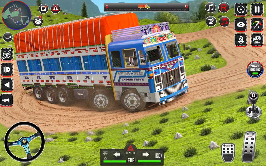 Cargo Truck Driving Games 3D Captura de pantalla 2