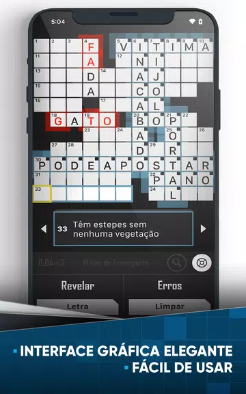 Palavras Cruzadas em Português Capture d'écran 4