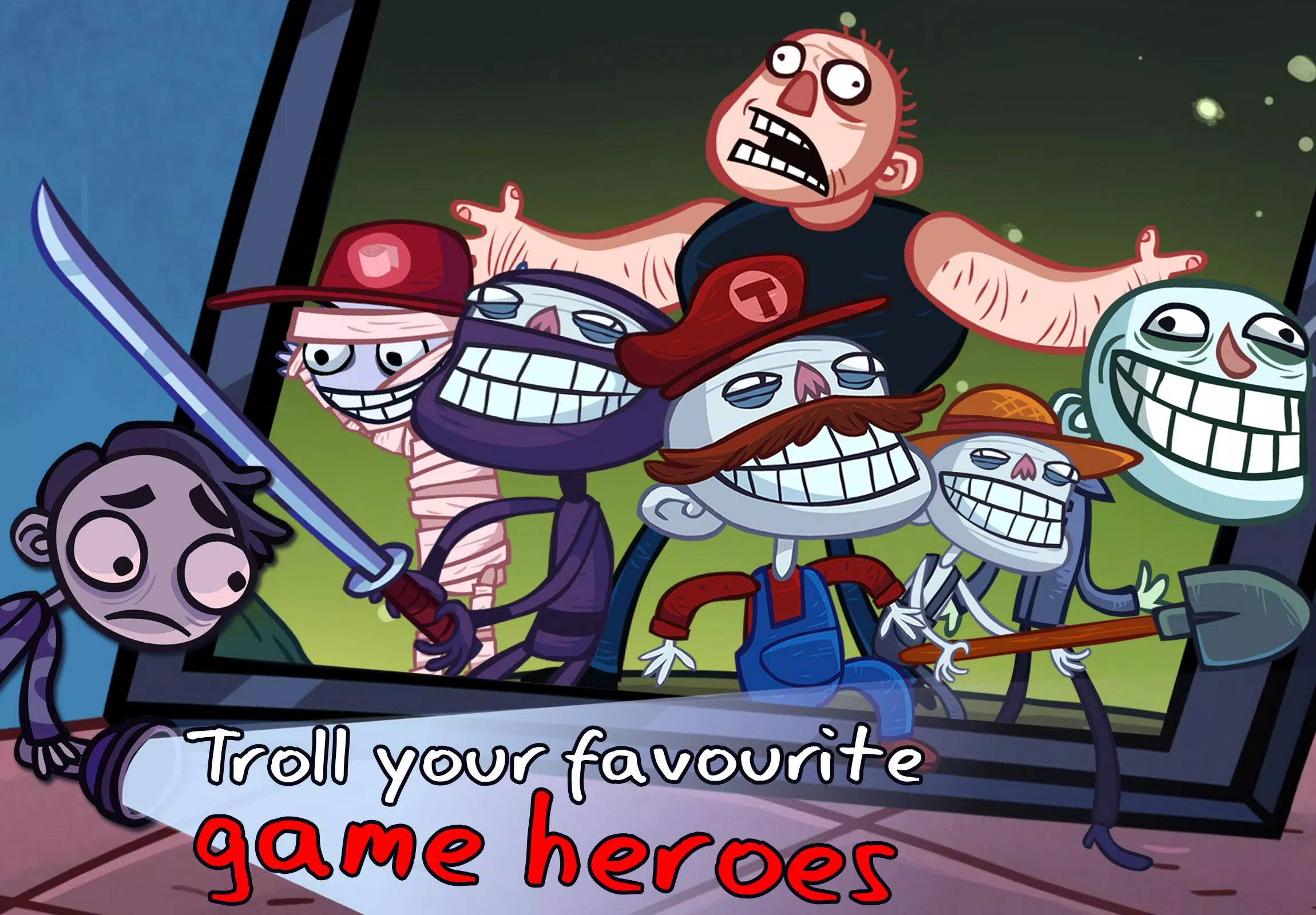 Troll Face Quest: Video Games Screenshot 2