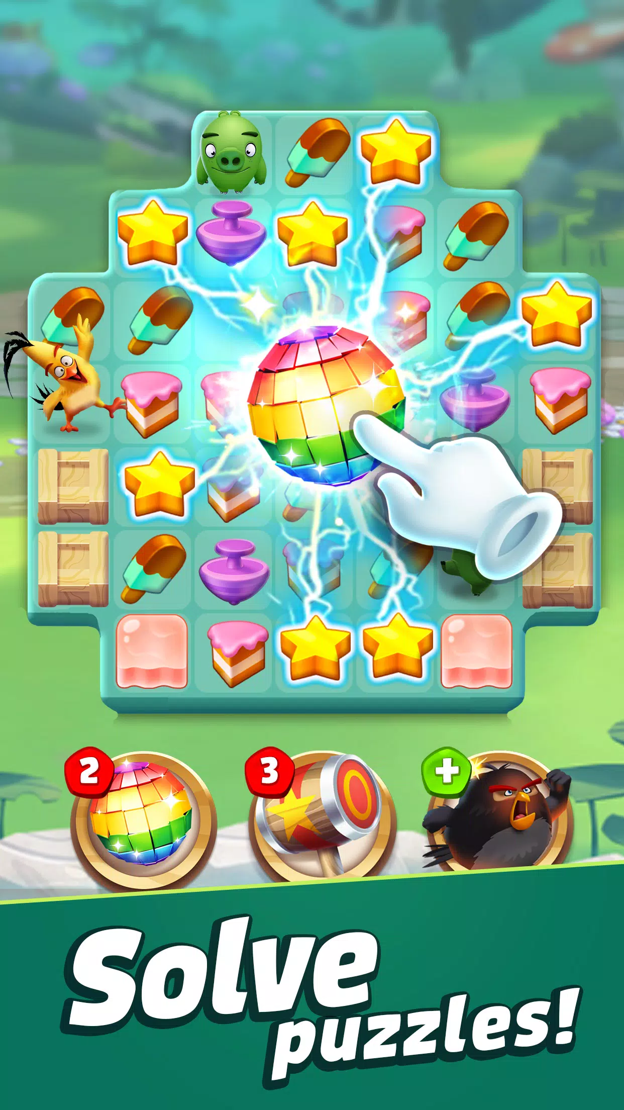 Schermata Angry Birds Match 3 1