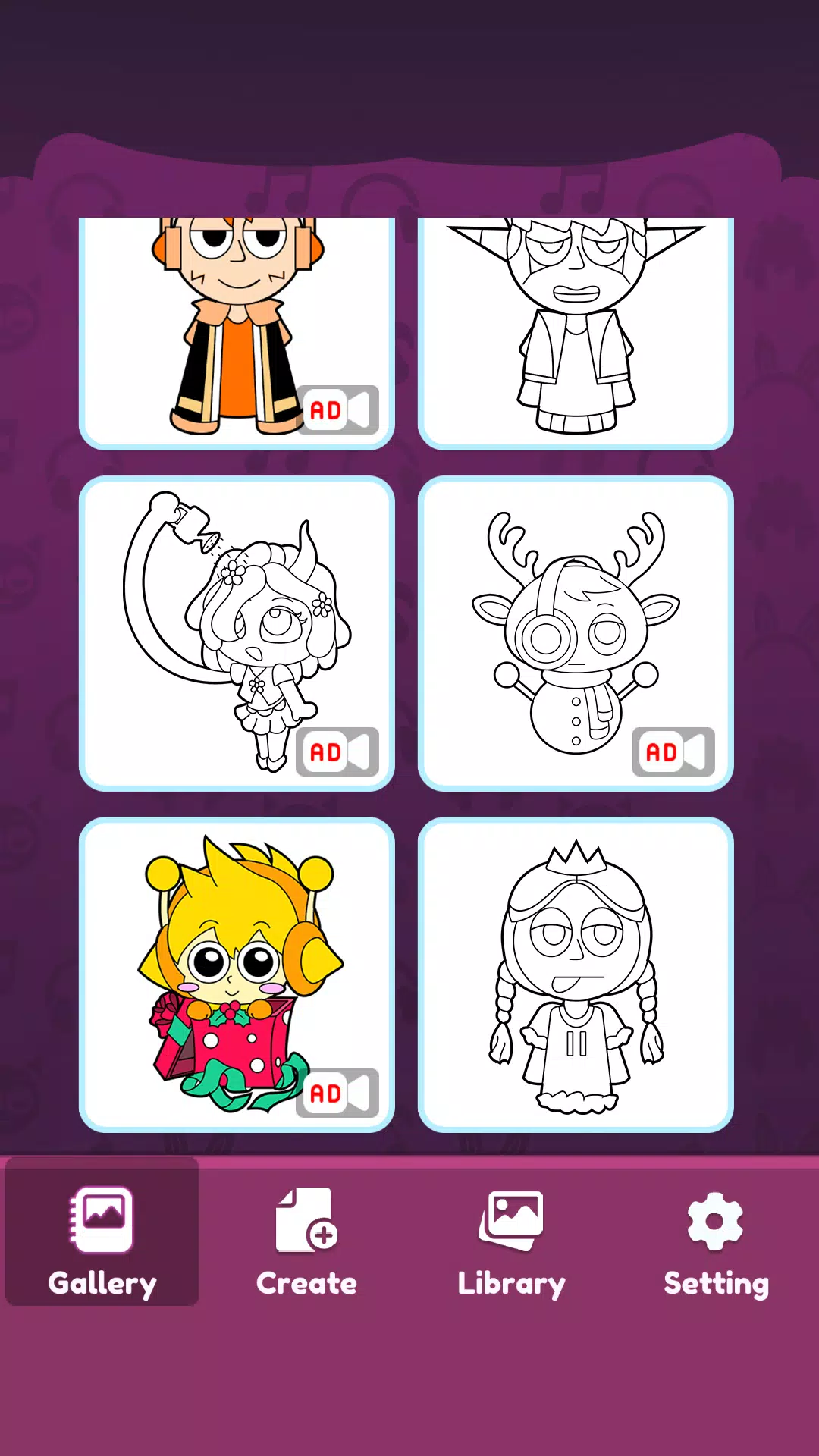 Schermata Horror Coloring: Draw Color 4